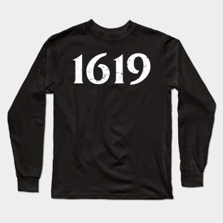 1619 Tshirt - African American Our Ancestors 4 Long Sleeve T-Shirt